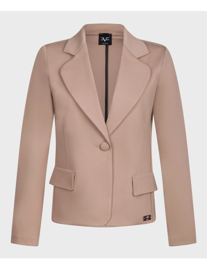 imagem de 19V69 Italia Womens Blazer Beige Roma Pr Beige1