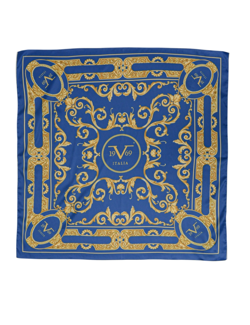 19V69 Italia By Versace - 19V69 Italia Mulheres Foulard Multicolor Barrocco Var 02