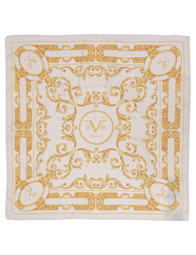 19V69 Italia By Versace - 19V69 Italia Mulheres Foulard Multicolor Barrocco Var 04