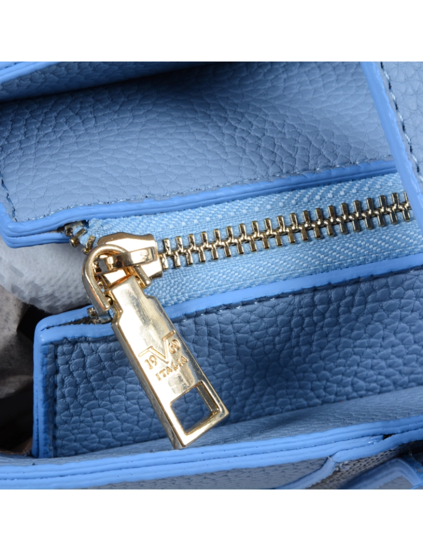 imagem de 19V69 Italia Womens Handbag luz azul 8006 Python luz azul4