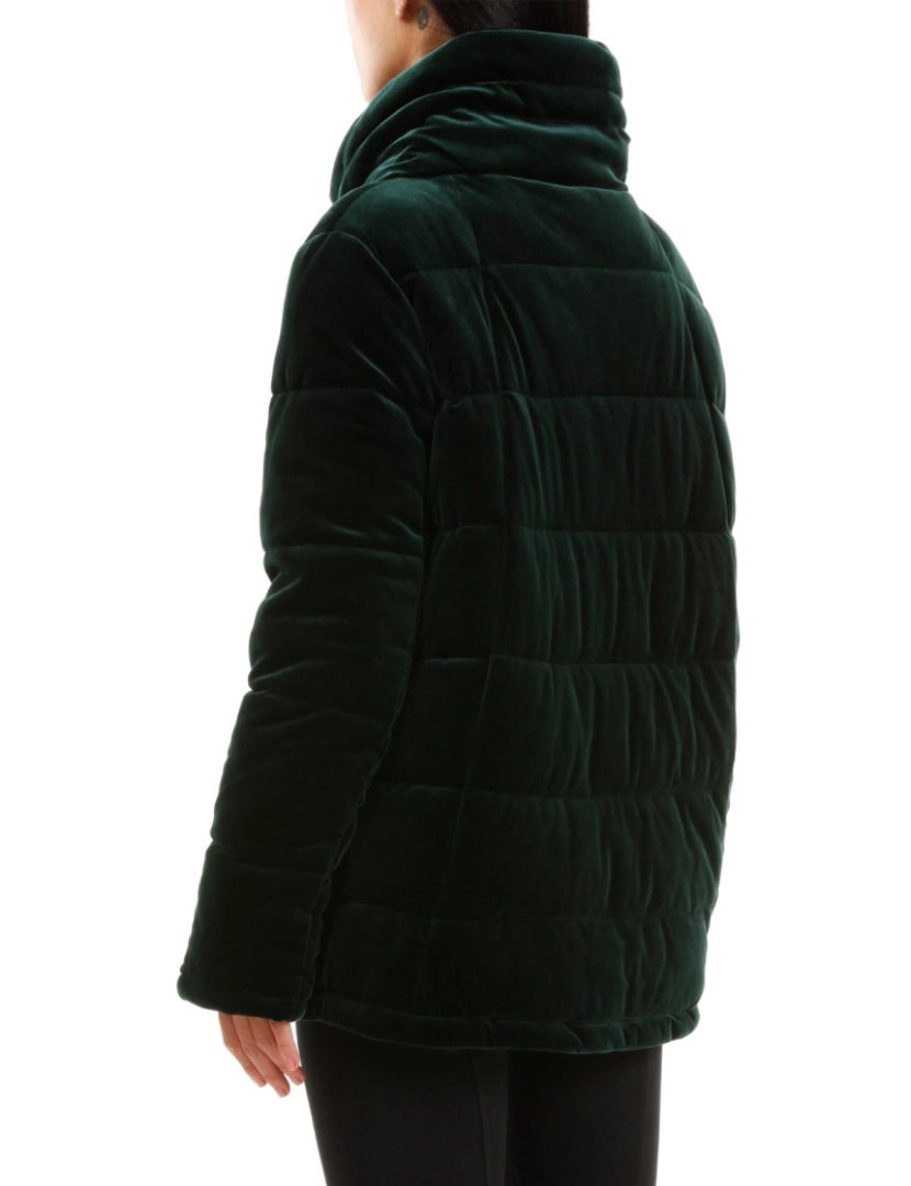 imagem de 19V69 Itália Womens Jacket Dark Green Misty Verde escuro3