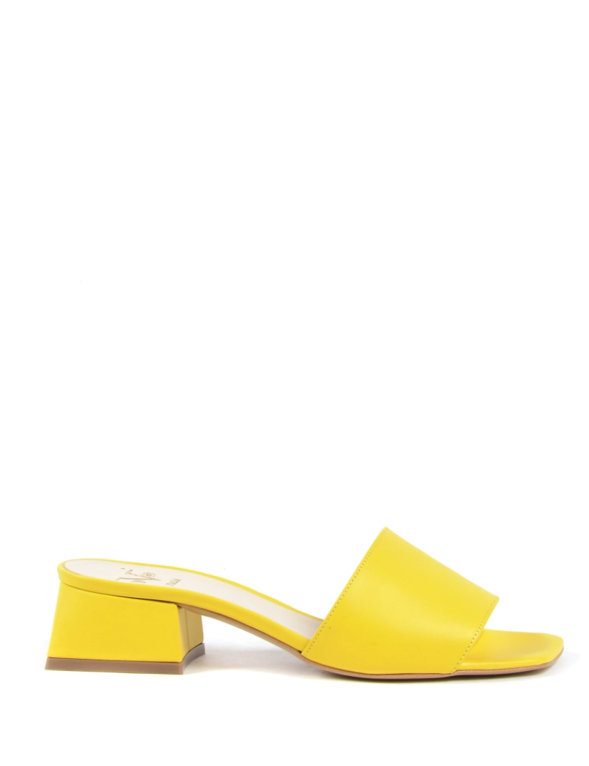 19V69 Italia By Versace - 19V69 Itália Mulheres Sandal Amarelo 4909 Vitello Giallo