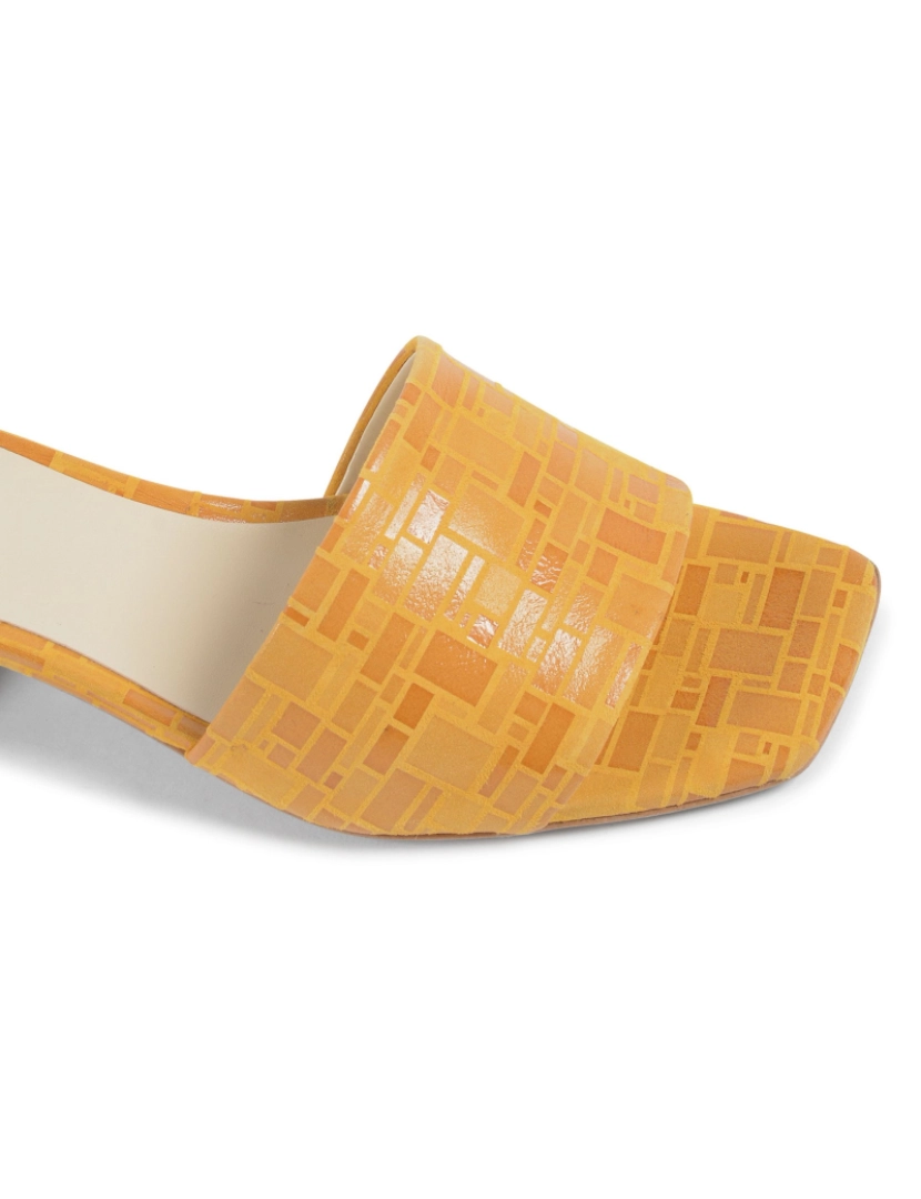 imagem de 19V69 Italia Womens Sandal amarelo Neper Stamp. Mat. Senape4