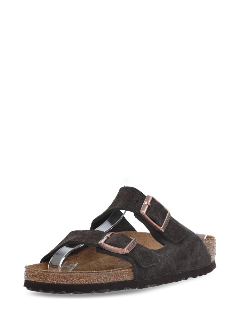 Birkenstock - Birkenstock Unisex Sandália Dark Brown Arizona