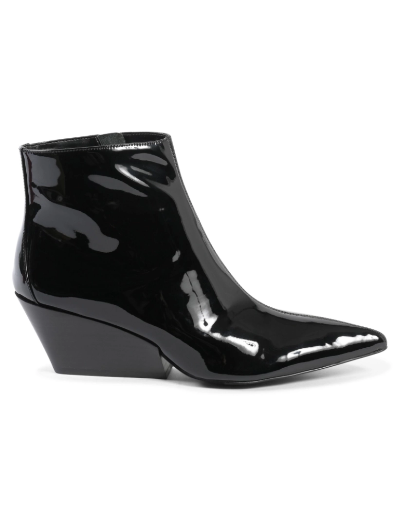 Calvin Klein - Calvin Klein Womens Ankle Boot Black Hw0Hw01395Bax