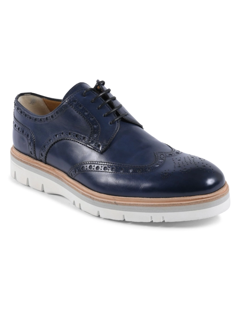 imagem de Dee Ocleppo Mens Brogue Shoes Eb131 Vit Blu Sc Luc Gallo2