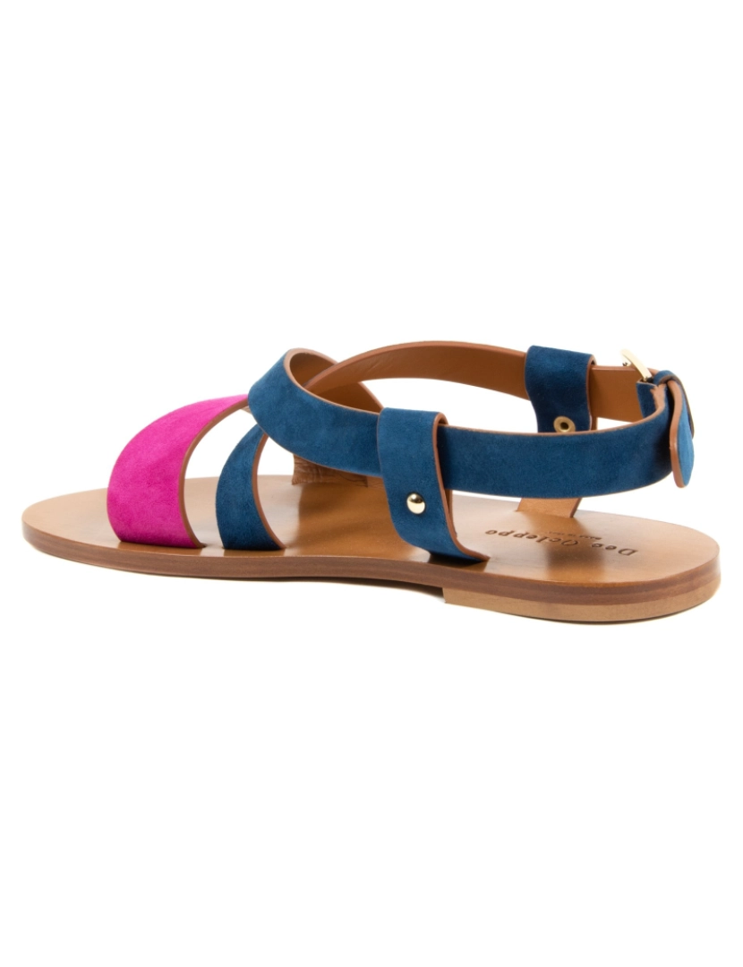 imagem de Faça qualquer coisa Sandal Fuxia & Blue2