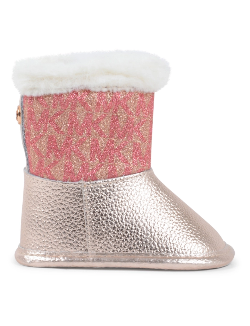 Michael Kors - Michael Kors Meninas Short Boot Prewalker Multicolor Zia Babylin Rose Gl