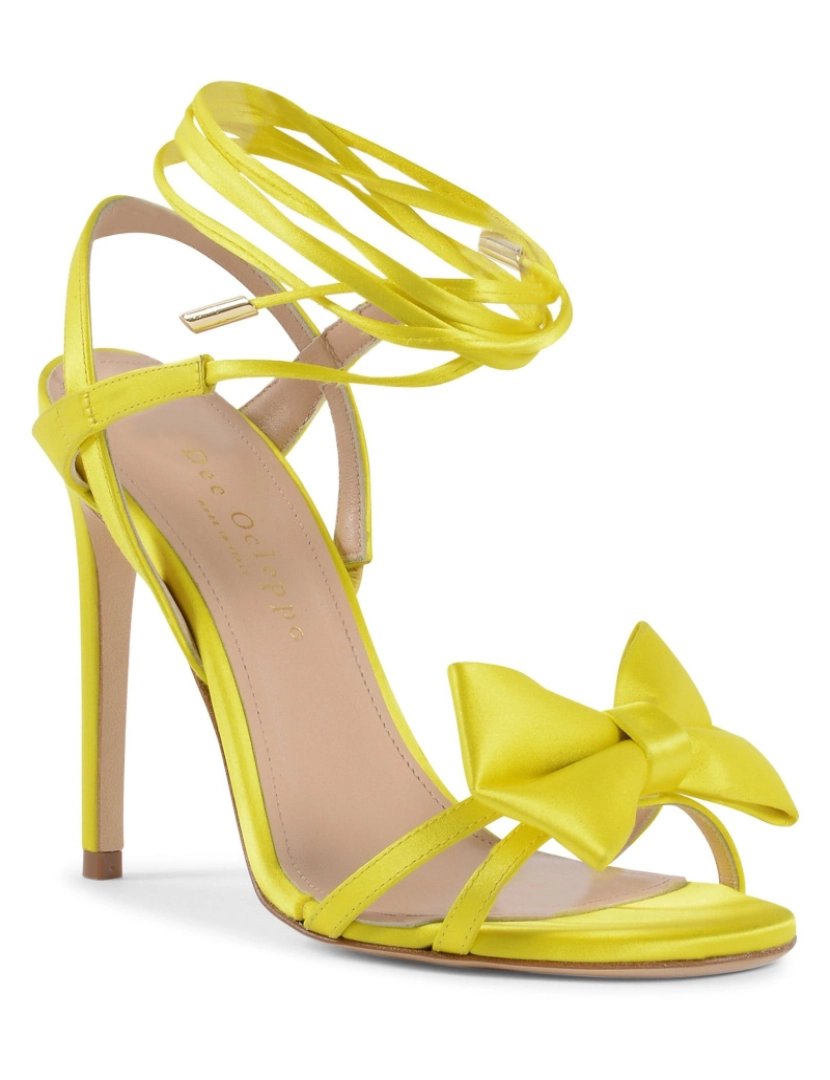 imagem de Nancy Satin Sandal - Amarelo2