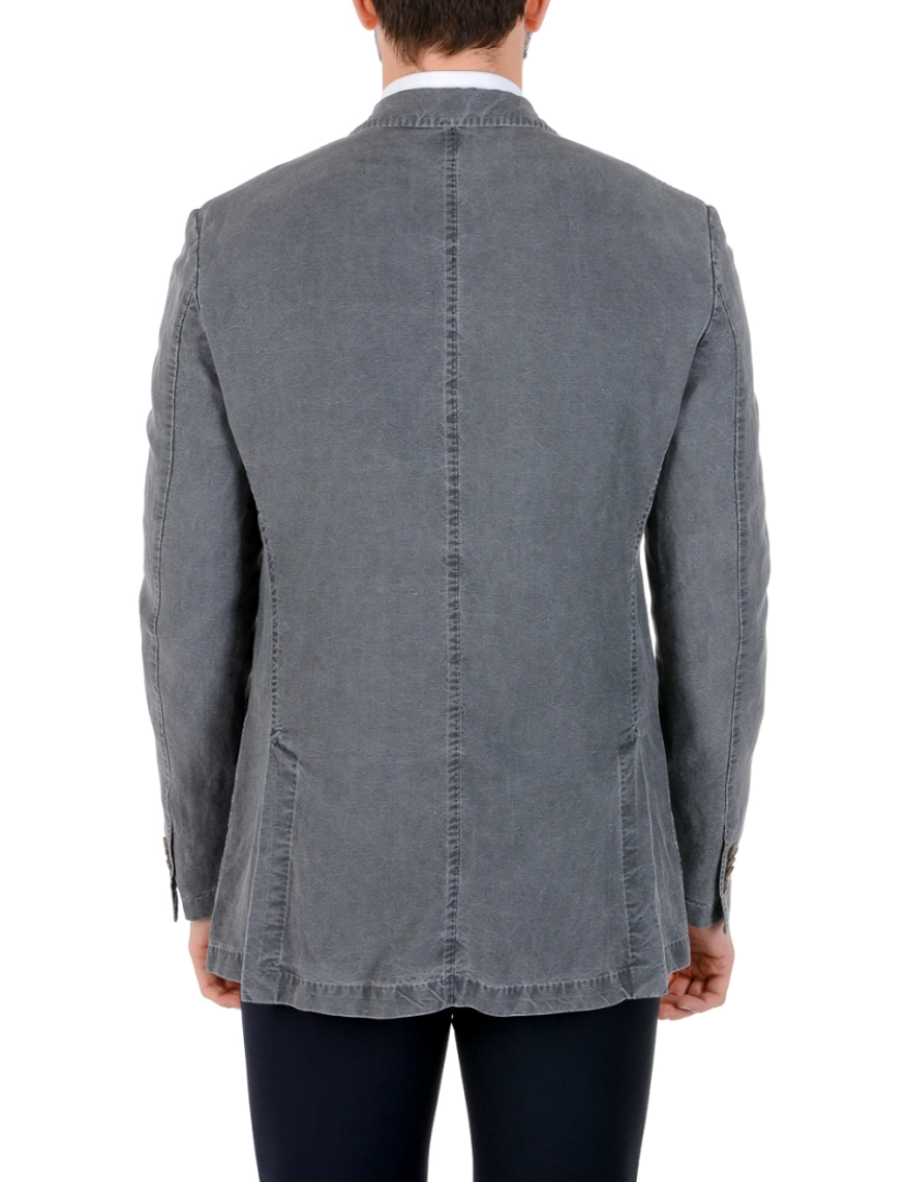 imagem de Polo por Ralph Lauren Mens casaco mangas compridas cinza4