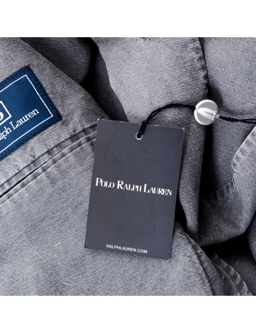 imagem de Polo por Ralph Lauren Mens casaco mangas compridas cinza5