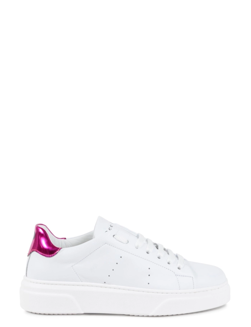 Dee Ocleppo - Rodada Sneaker Branco/Fuxia