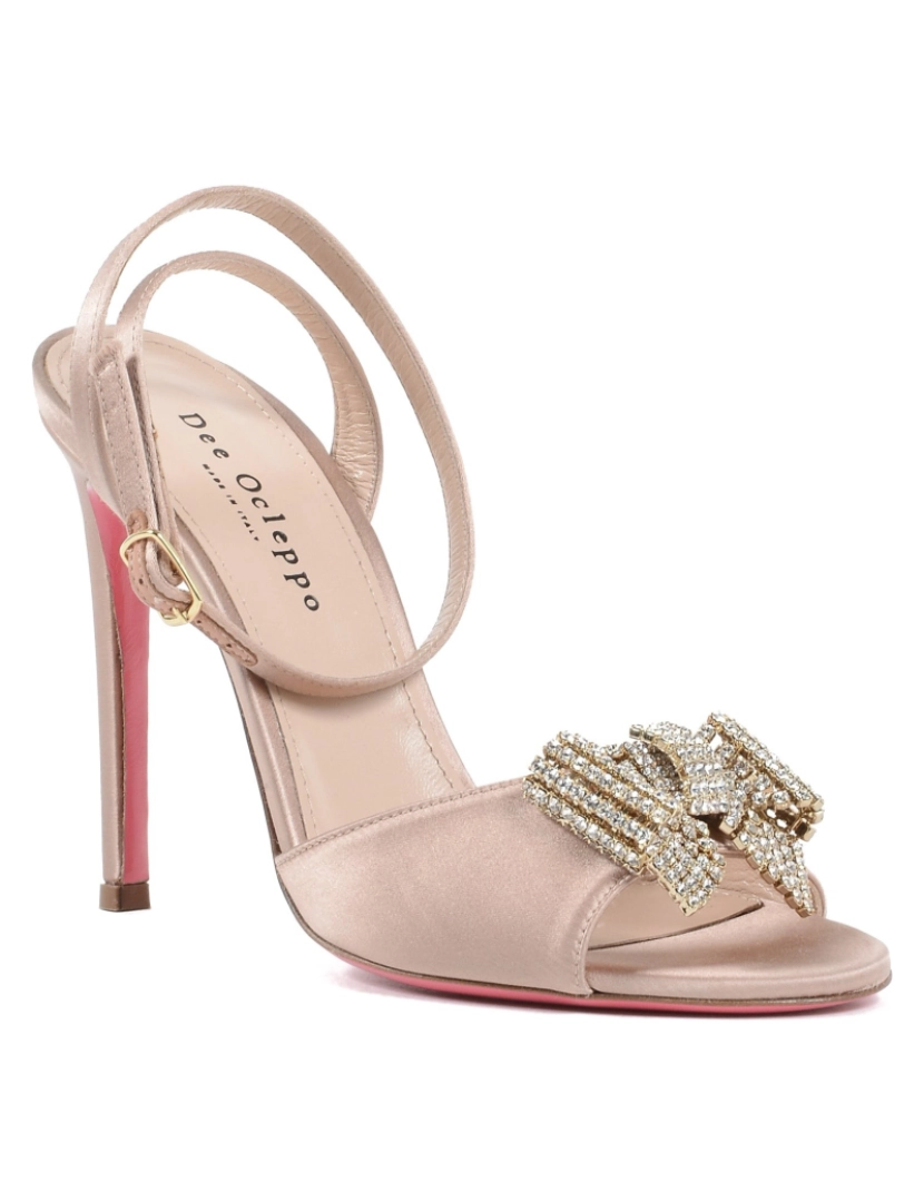 imagem de Satin Bow Sandal - Blush2