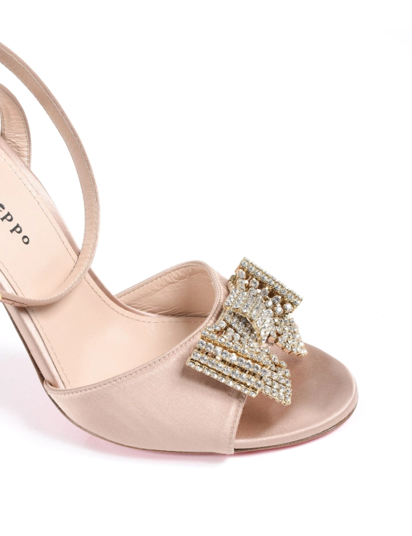 imagem de Satin Bow Sandal - Blush4