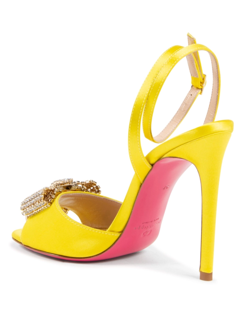 imagem de Satin Bow Sandal - Amarelo3