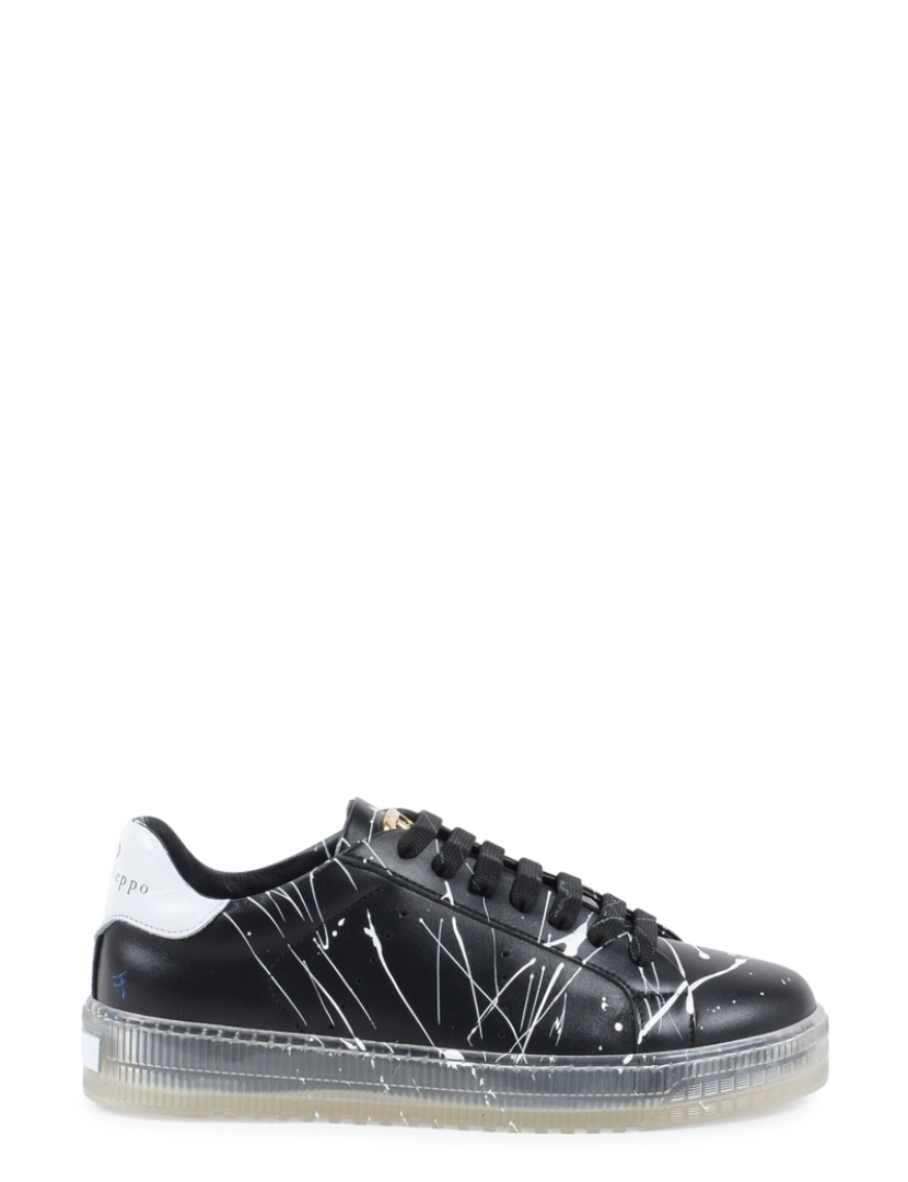 Dee Ocleppo - Splatter Sneaker - Preto Branco