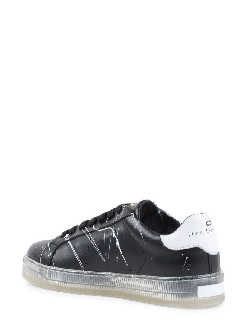 imagem de Splatter Sneaker - Preto Branco4