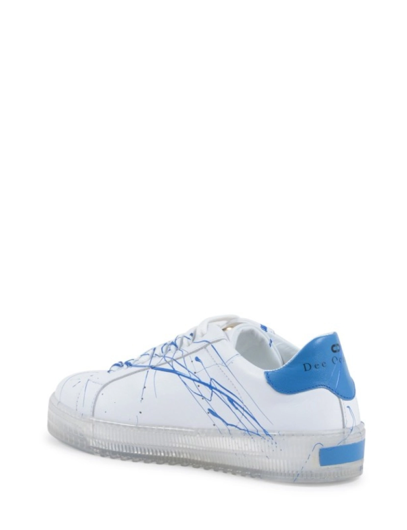 imagem de Splatter Sneaker - Branco luz azul3