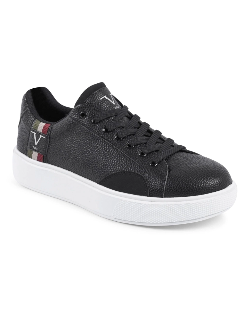 imagem de V Italia Mens Sneaker Preto Snk 001 M Preto3