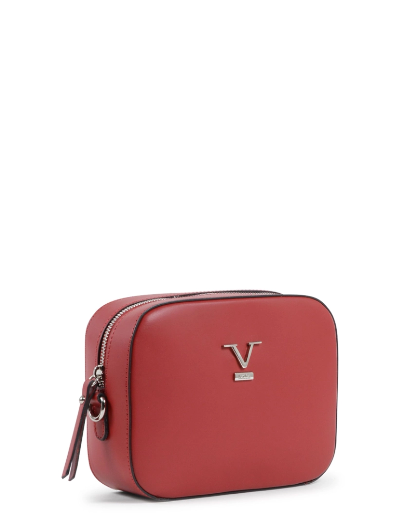 imagem de V Italia Womens Camera Bag Vermelho V0322 Ruga Rosso2