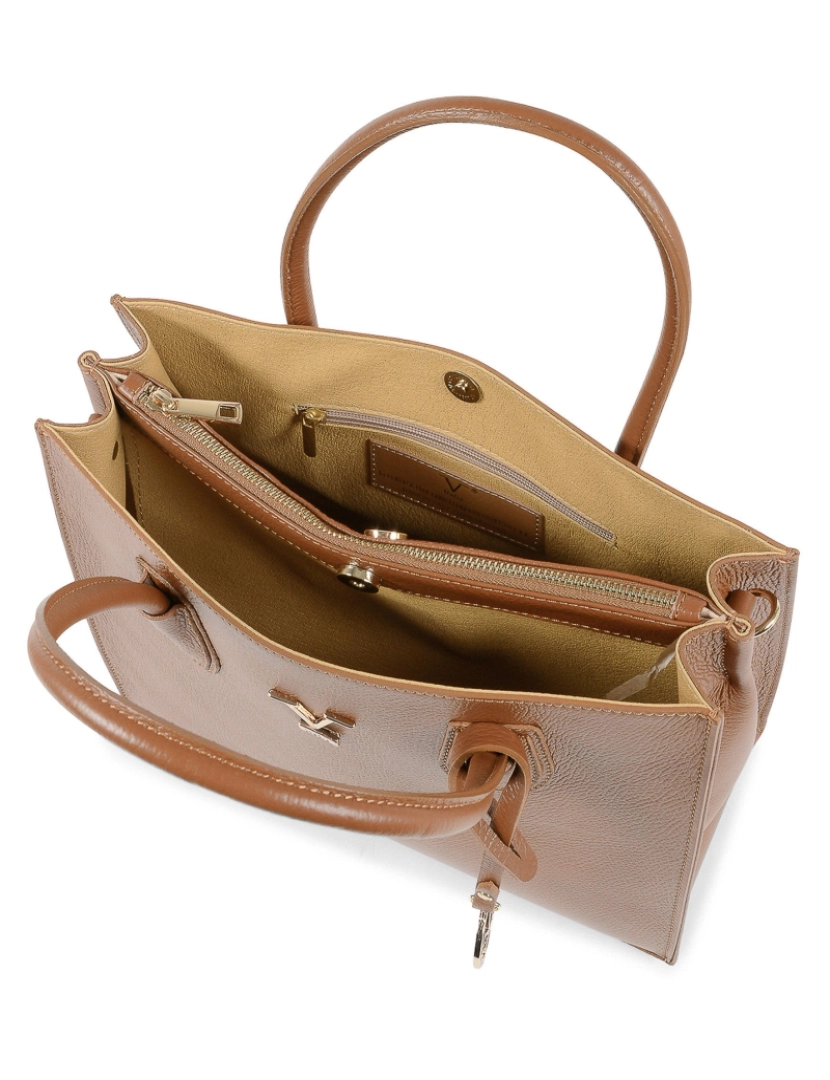 imagem de V Italia Womens Handbag Be10275 52 Dollaro Caramello4