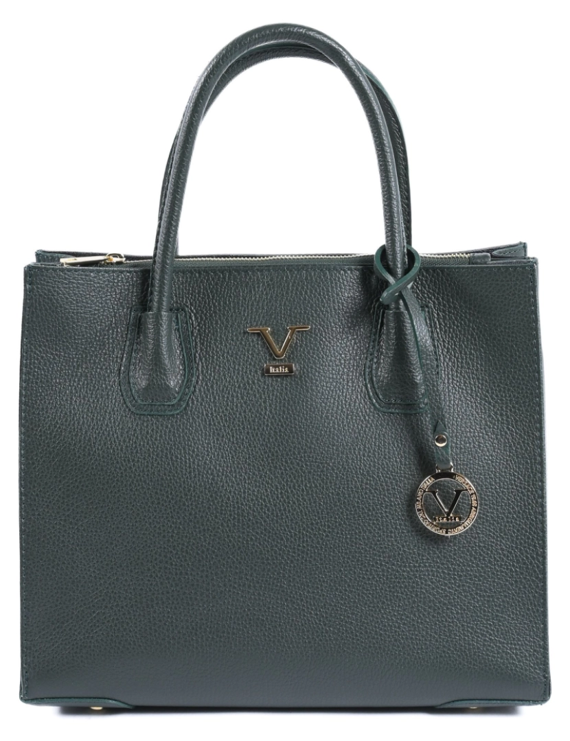 imagem de V Italia Womens Handbag Be10275 52 Dollaro Verde Scuro1