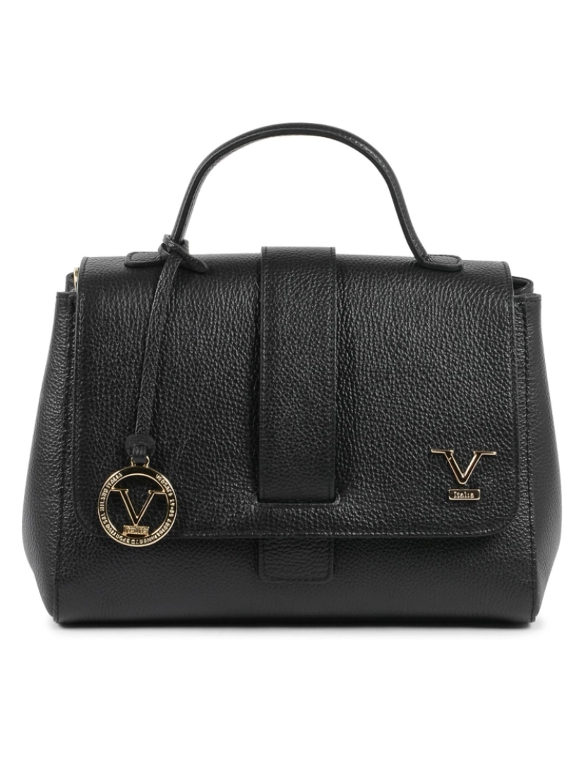 V Italia By Versace - V Italia Womens Handbag Preto Bc10280 52 Dollaro Nero