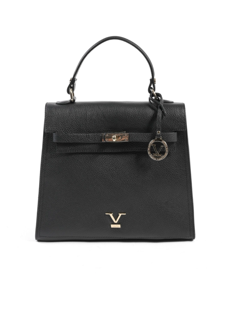 V Italia By Versace - V Italia Mulheres Bolsa Preto Bg12010 Dollaro Nero