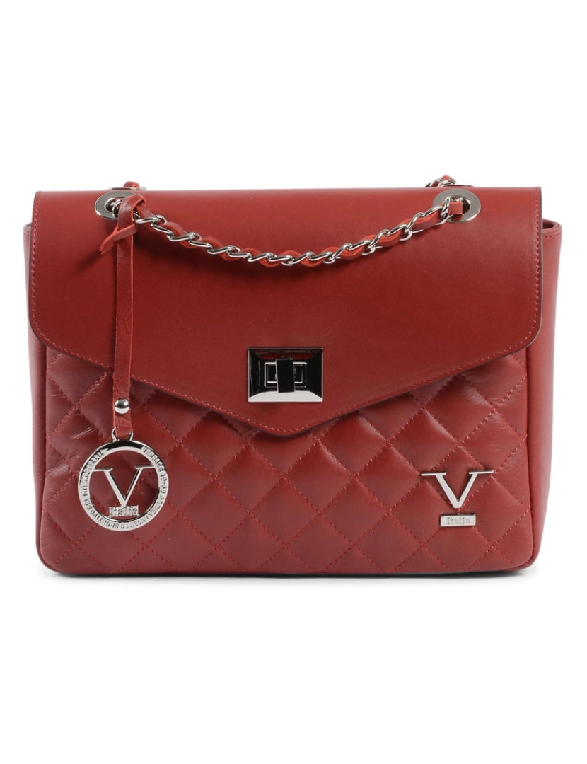V Italia By Versace - V Italia Womens Handbag Vermelho escuro V024-S Sauvage Rosso Invernale
