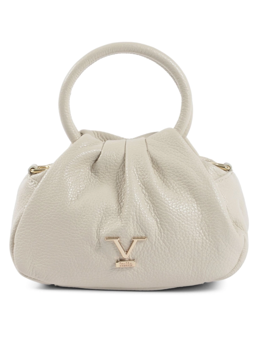 V Italia By Versace - V Italia Womens Mini Bag Off White 10311 Latte Dollaro