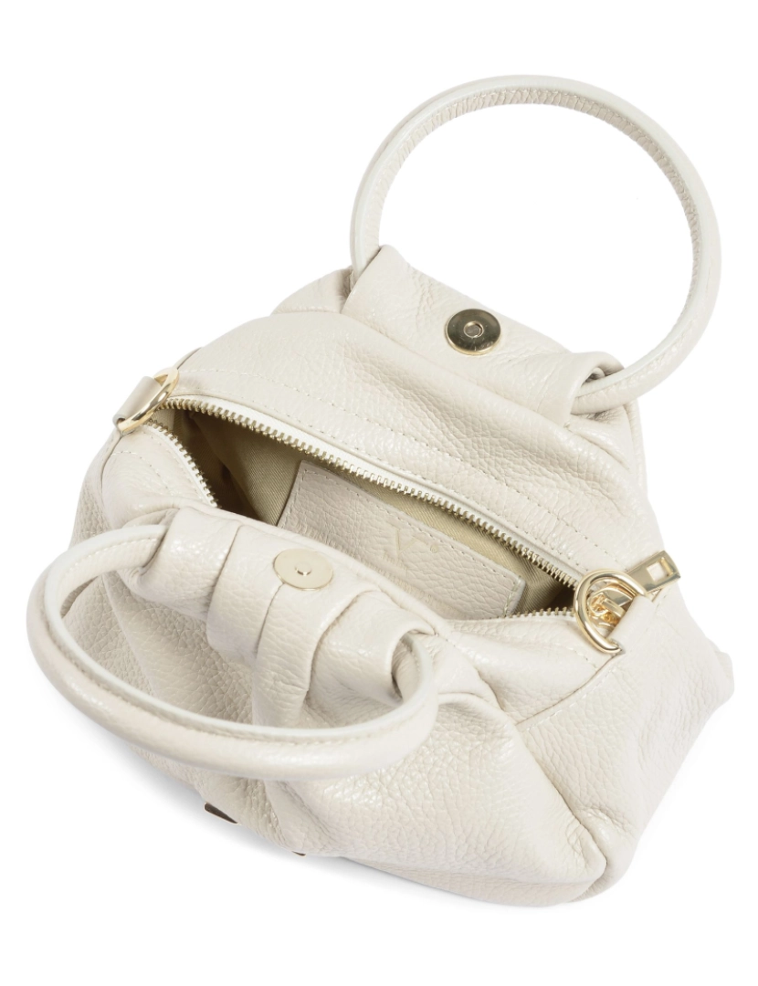 imagem de V Italia Womens Mini Bag Off White 10311 Latte Dollaro4