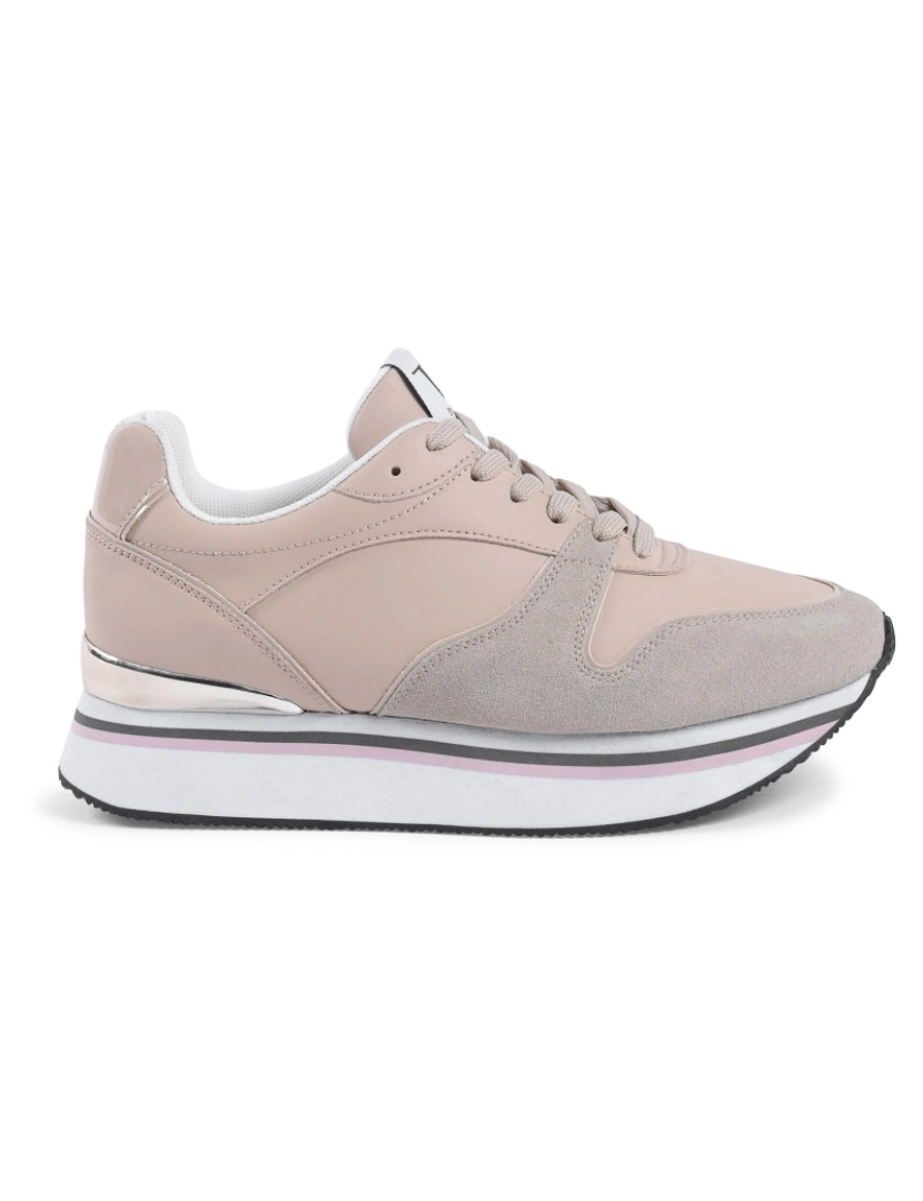 imagem de V Italia Mulheres Sneaker Bege Snk 003 W Areia1