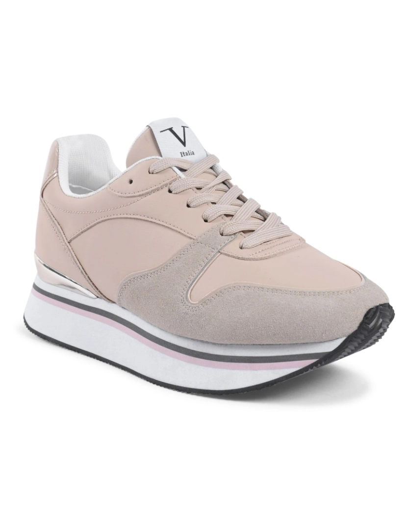 imagem de V Italia Mulheres Sneaker Bege Snk 003 W Areia2