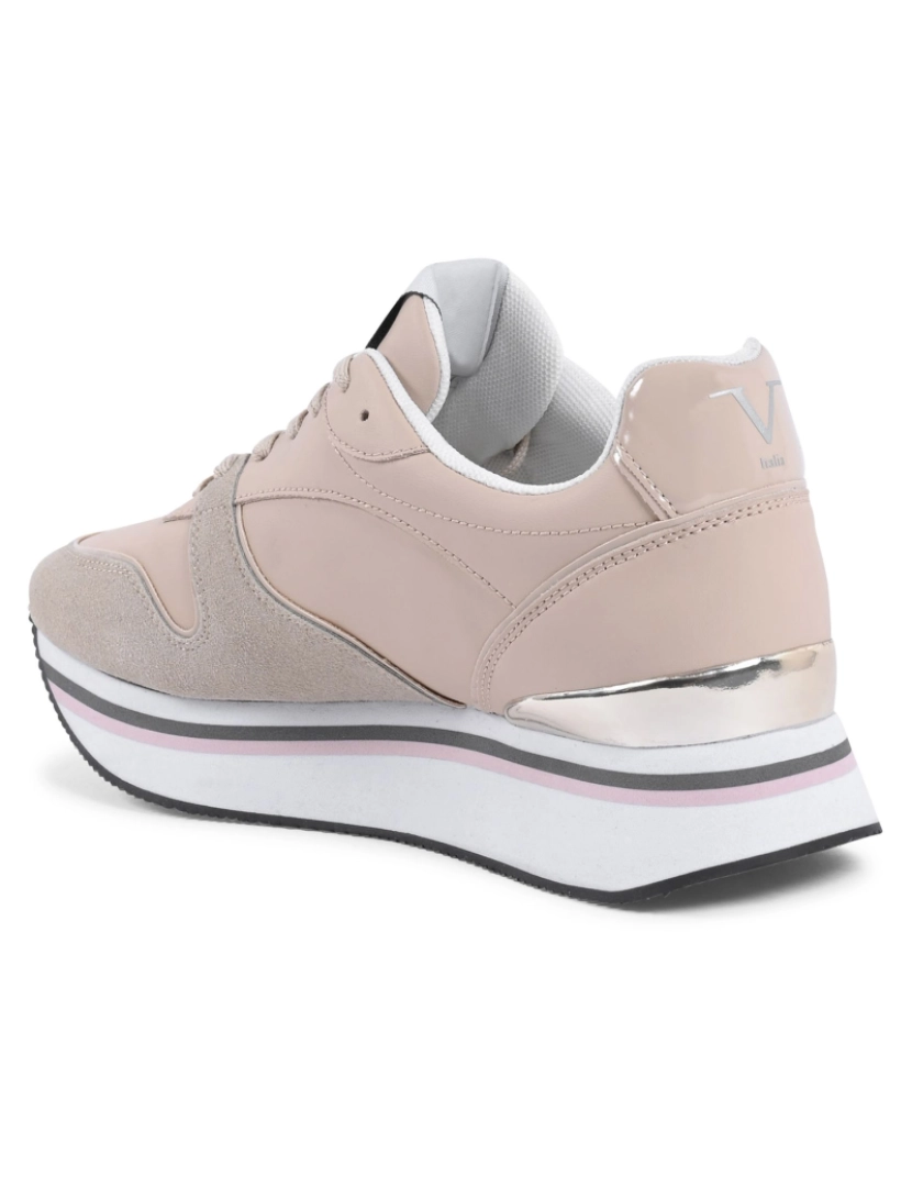 imagem de V Italia Mulheres Sneaker Bege Snk 003 W Areia3