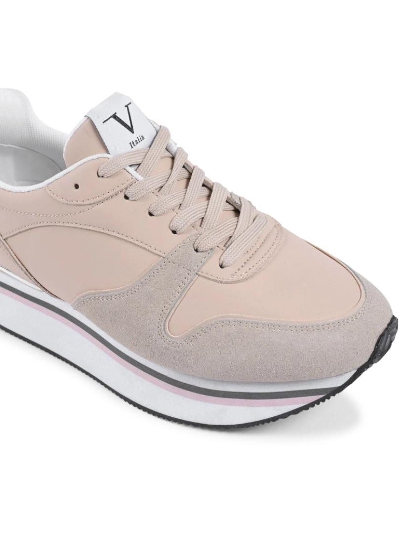 imagem de V Italia Mulheres Sneaker Bege Snk 003 W Areia4