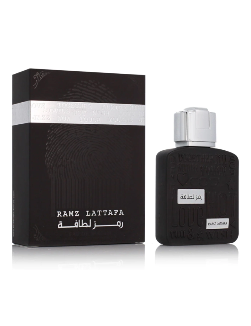 Lattafa - Unisex Perfume Lattafa Edp Ramz Lattafa Prata
