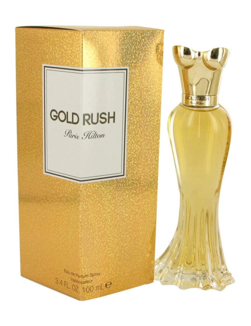 imagem de Corrida de Ouro Por Paris Hilton Eau De Parfum Spray 3.4 Oz (Mulheres)1