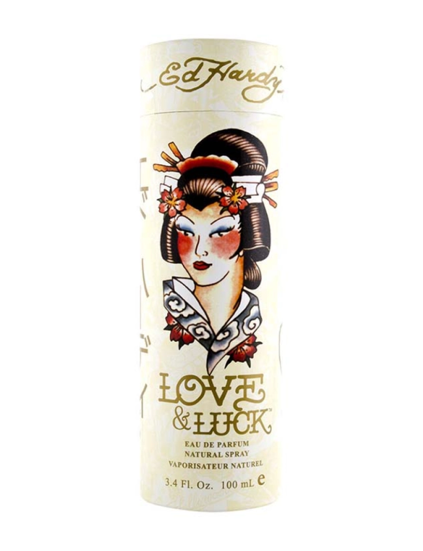 BB - Perfume Mulher Christian Audigier Edp Ed Hardy Love & Luck Woman 100 Ml
