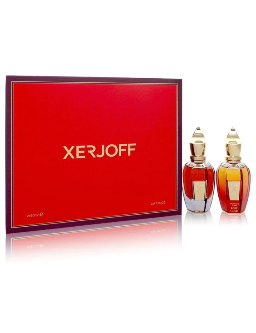 Xerjoff - Estrelas de tiro Amber Gold & Rose Gold Por Xerjoff Gift Set -- 1.7 Oz Edp Em Amber Gold + 1.7 Oz Edp Em Rose Gold (Mulheres)