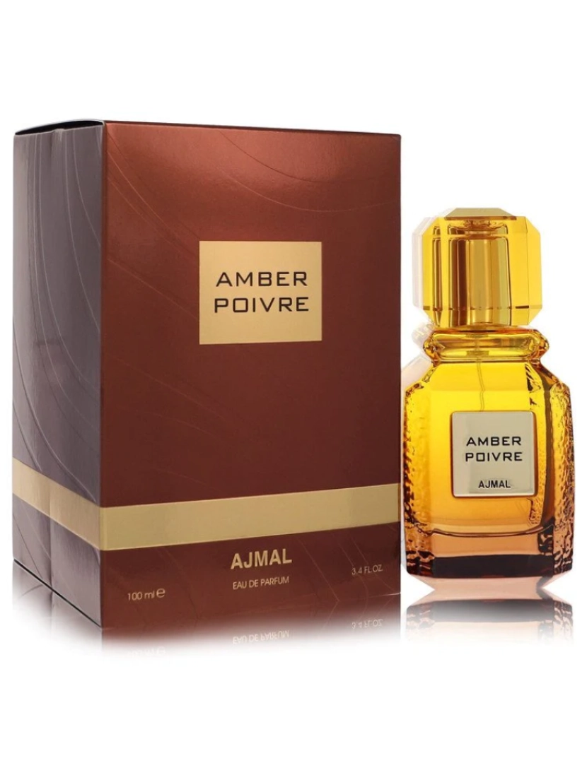Ajmal - Amber Poivre Por Ajmal Eau De Parfum Spray (Unisex) 3.4 Oz (Men)