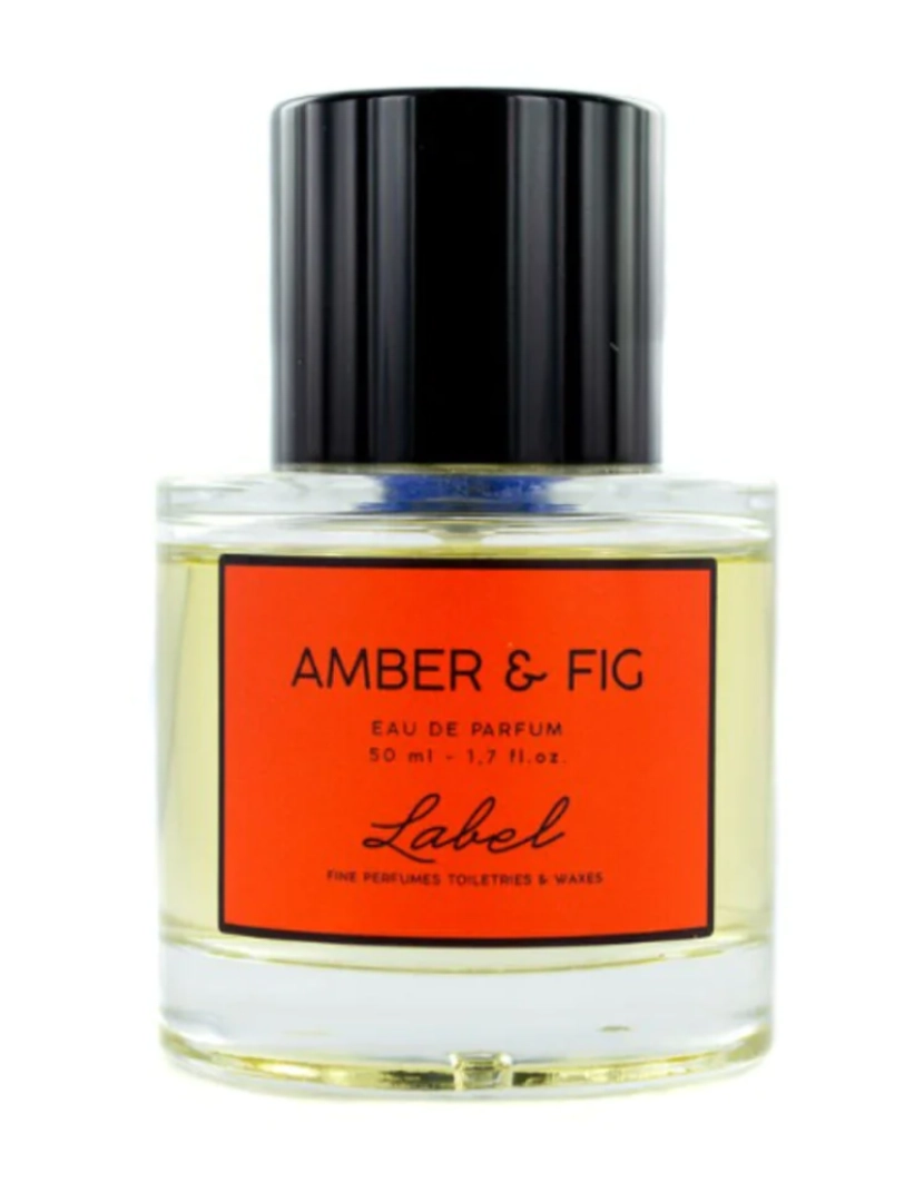 Label - Unisex Perfume Label Edp Amber & Fig