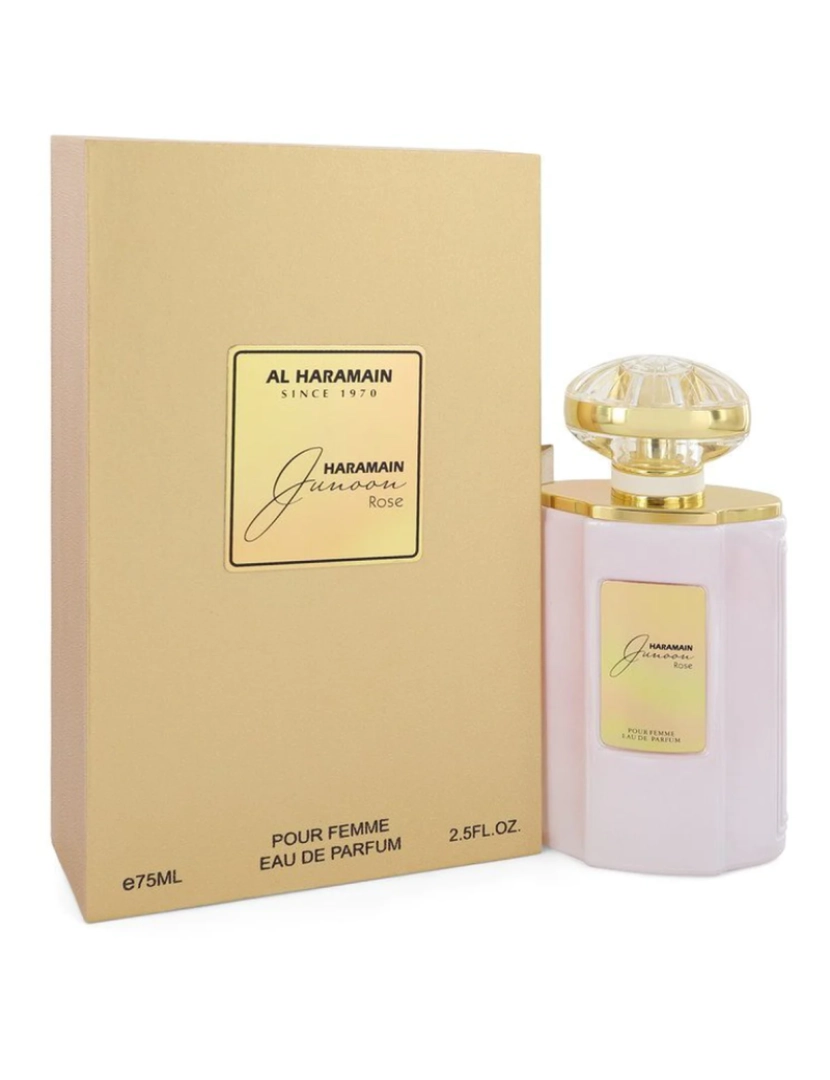 imagem de Al Haramain Junoon Rose Por Al Haramain Eau De Parfum Spray 2.5 Oz (Mulheres)1