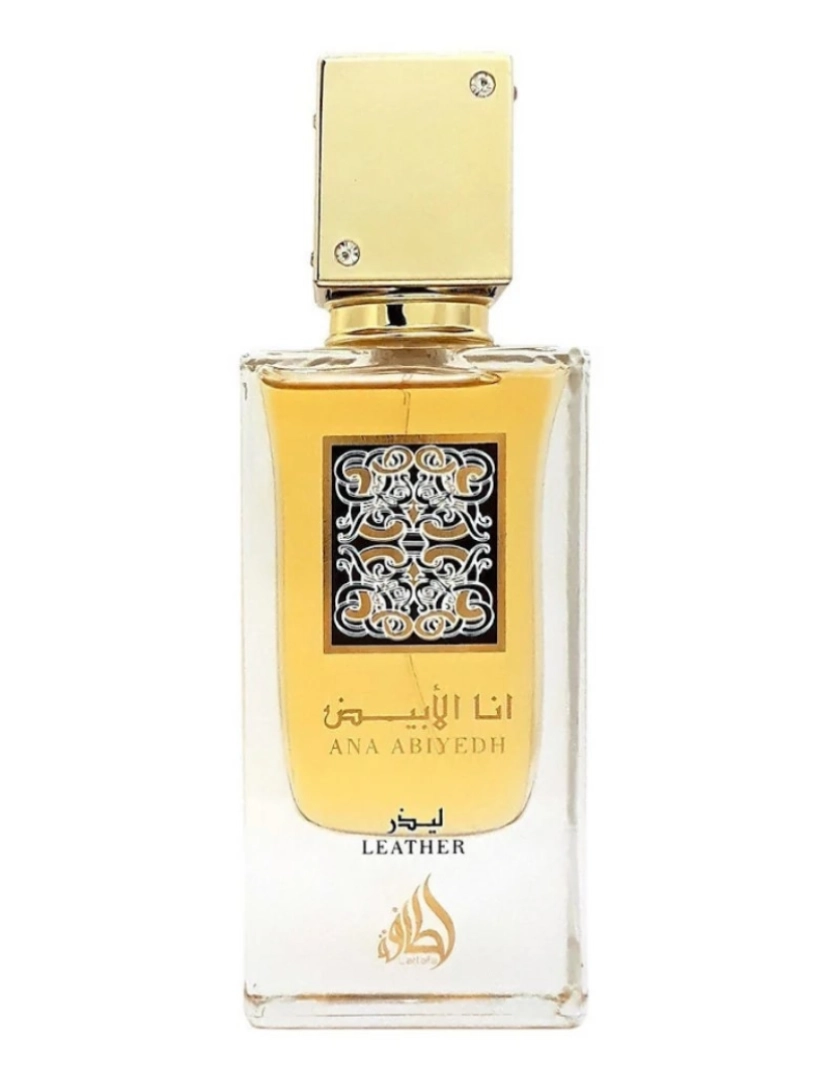 Lattafa - Perfume masculino Lattafa Edp Ana Abiyedh couro