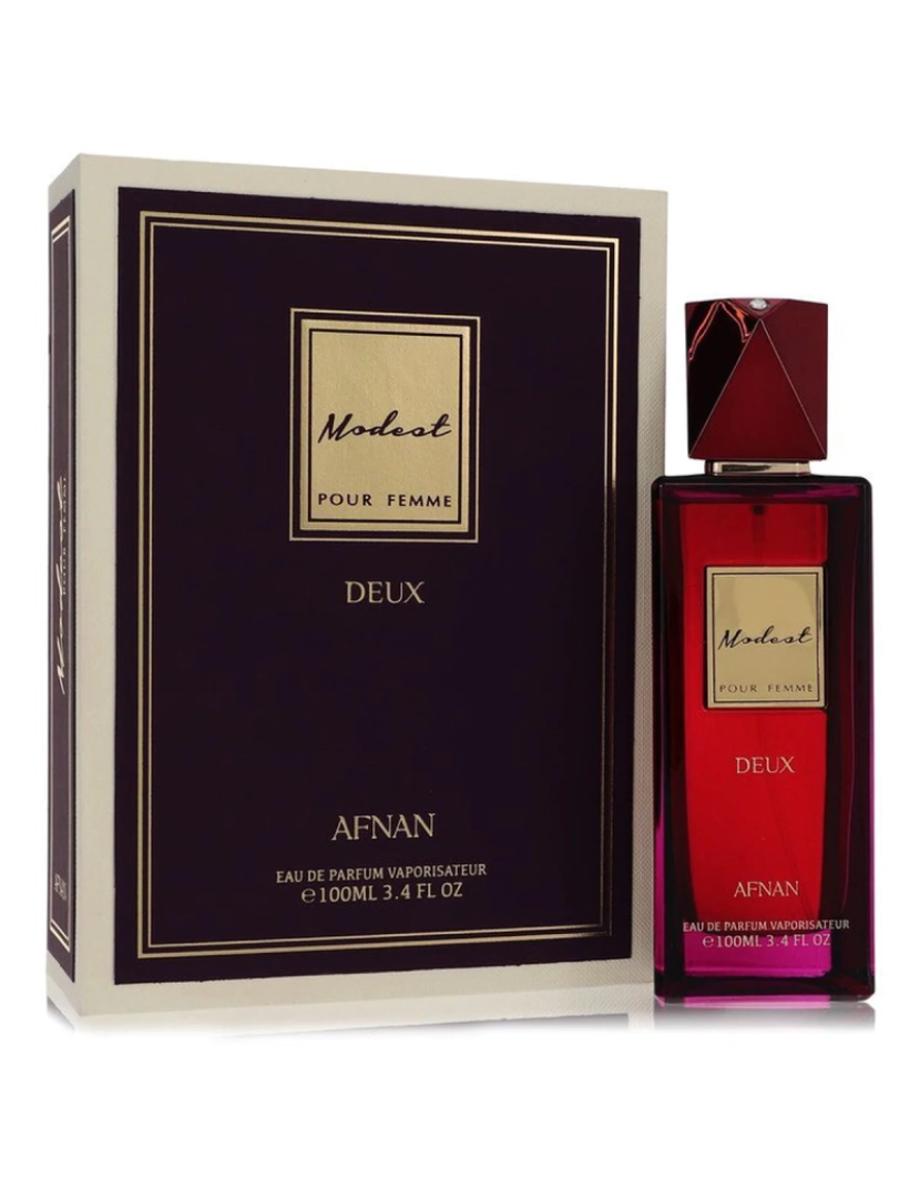 imagem de Modest Pour Femme Deux Por Afnan Eau De Parfum Spray 3.4 Oz (Mulheres)1