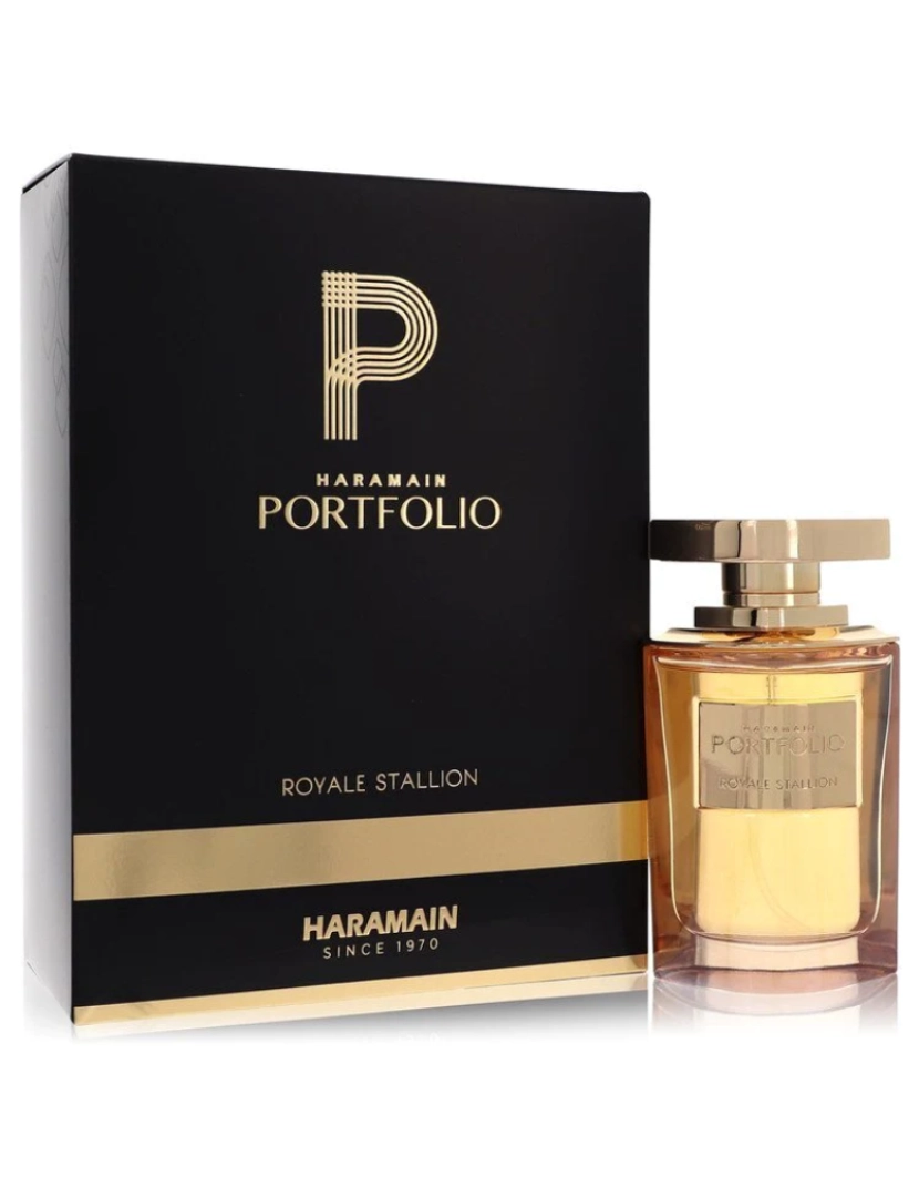 Al Haramain - Al Haramain Portfolio Royale Stallion Por Al Haramain Eau De Parfum Spray 2.5 Oz (Men)