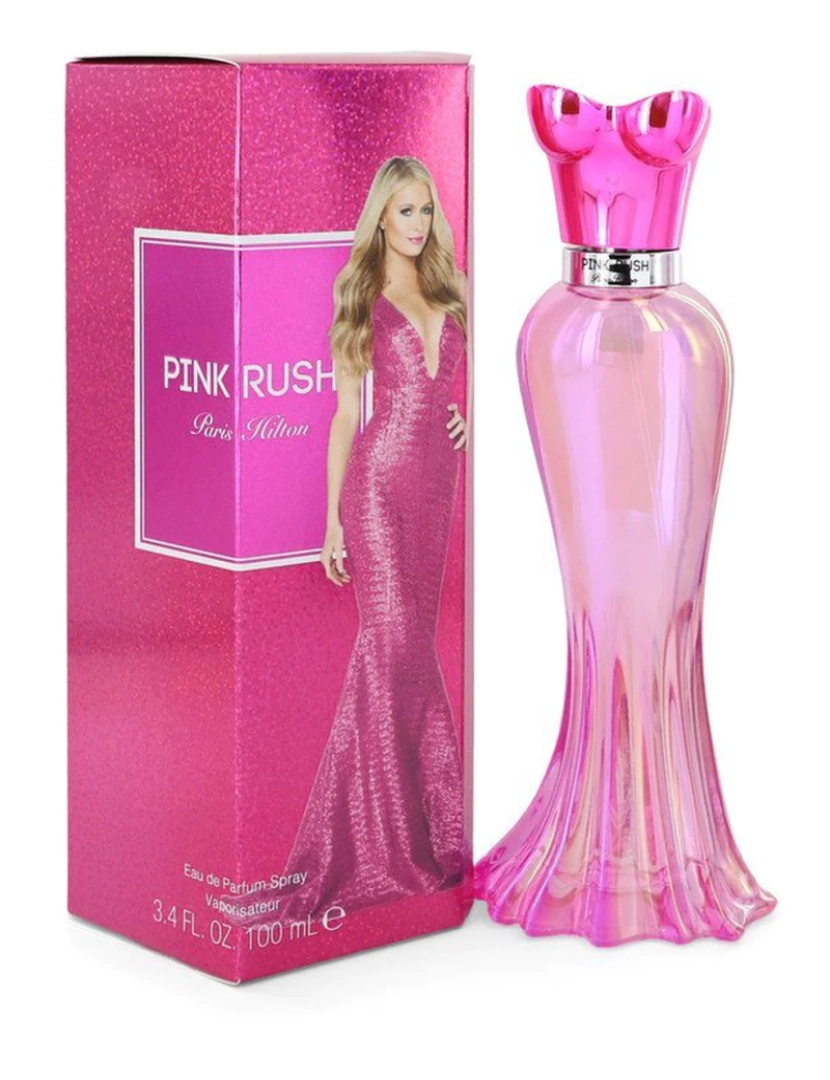 imagem de Paris Hilton Corrida de Rosa Por Paris Hilton Eau De Parfum Spray 3.4 Oz (Mulheres)1