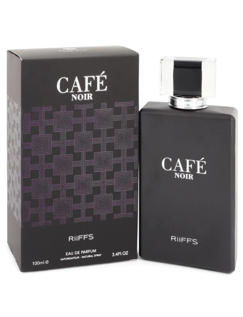 Riiffs - Caf Noire Por Riiffs Eau De Parfum Spray 3.4 Oz (Men)