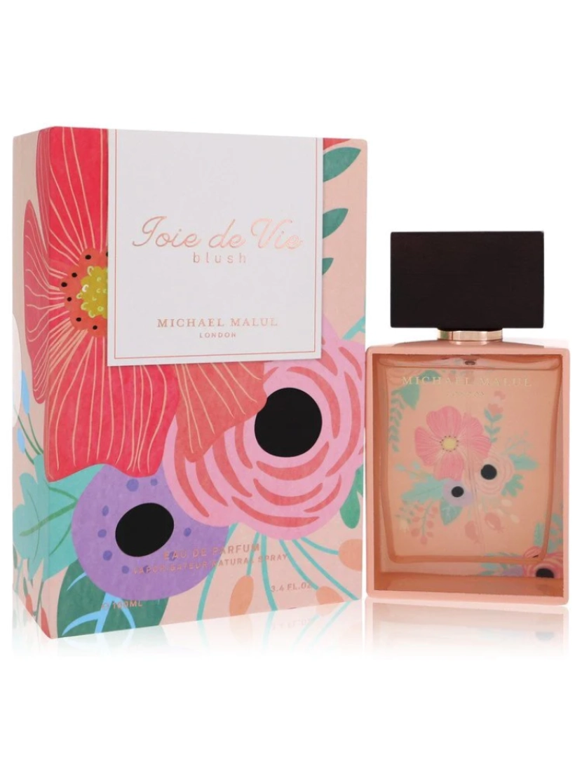 imagem de Joie De Vie Blush Por Michael Malul Eau De Parfum Spray 3.4 Oz (Mulheres)1