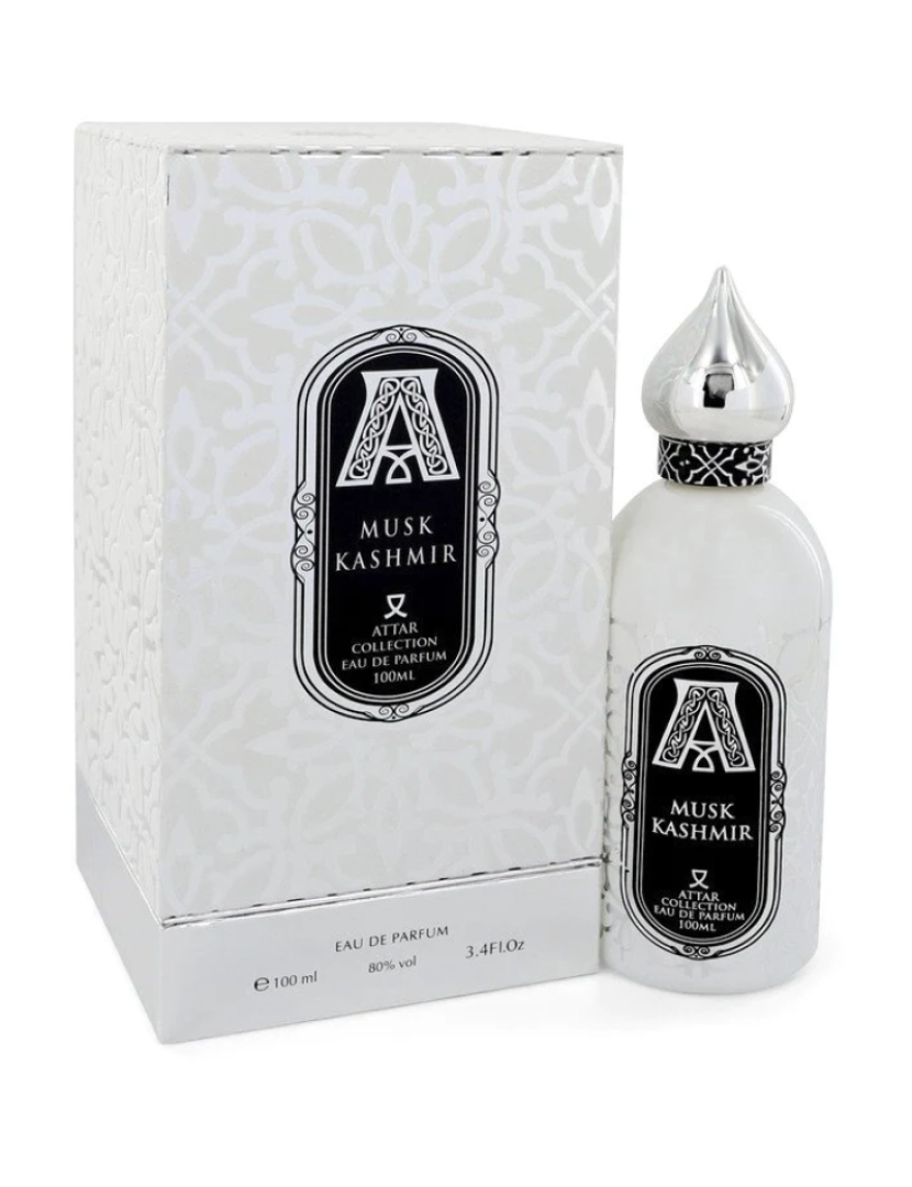 Attar - Musk Kashmir Por Attar Coleção Eau De Parfum Spray (Unisex) 3.4 Oz (Mulheres)