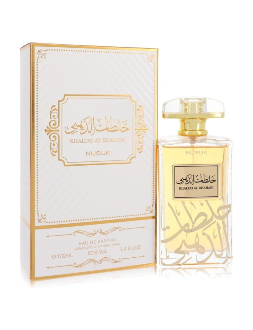 imagem de Khaltat Al Dhahabi Por Nusuk Eau De Parfum Spray (Unisex) 3.4 Oz (Men)1